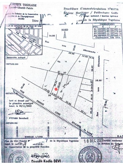 démi lot avec titre foncier